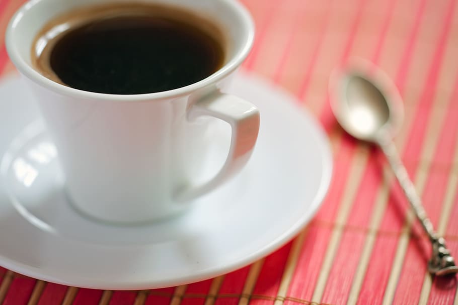 kopi, cangkir, aromatik, minuman, hitam, sarapan, coklat, kafe, kafetaria, kafein
