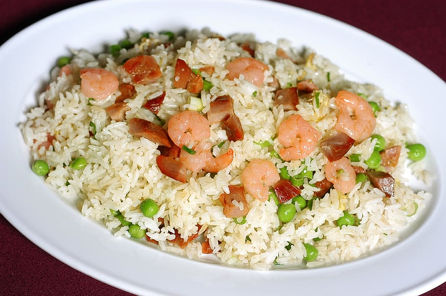 fried rice, chinese, asian, food, food and drink, healthy eating, wellbeing, freshness, rice - food staple, vegetable