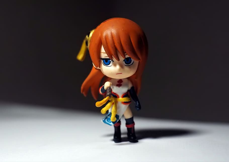 young, lady, woman, female, toy, figurine, small, cute, japanese, anime