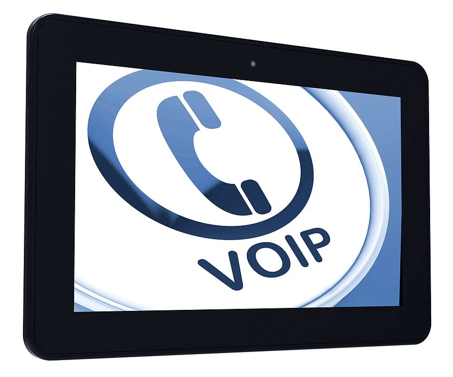 tablet voip que significa voz, protocolo de internet, telefonia de banda larga, comunicações IP, IP, protocolo de voz sobre Internet, botão, computador, telefonia via internet, on-line