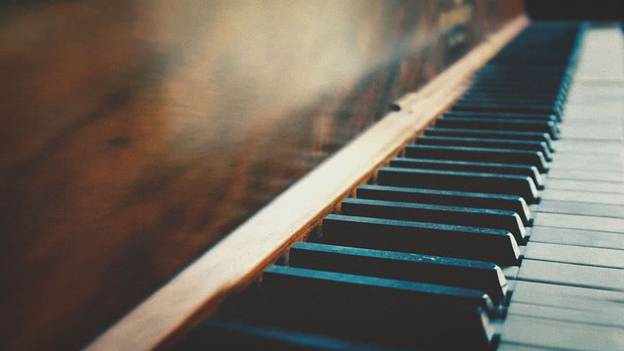 piano, antique, instrument, music, vintage, keys, keyboard, musical instrument, musical equipment, arts culture and entertainment
