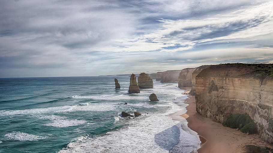 Great Ocean Road, costa, Australia, Melbourne, apóstoles, doce, paisaje marino, turismo, playa, océano