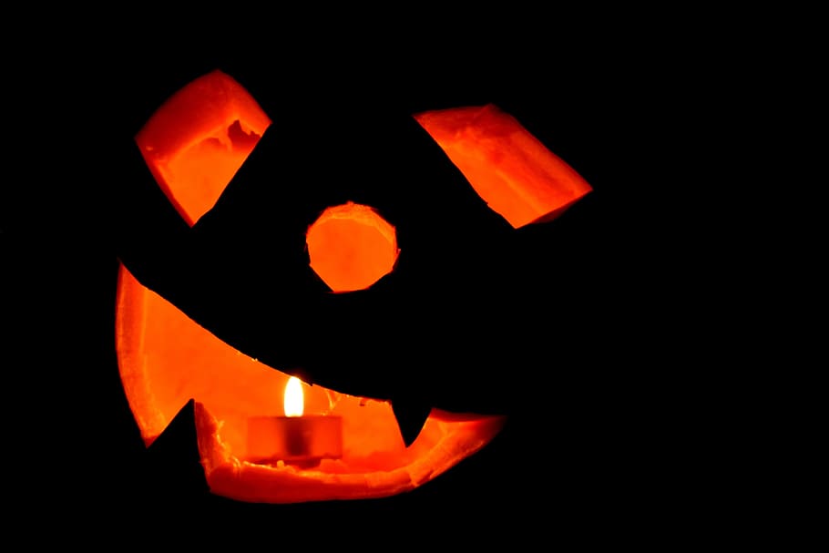 halloween, pumpkin, carved pumpkin, jack-o-lantern, jack o'lantern, jack o lantern, creepy, lantern, holiday, orange