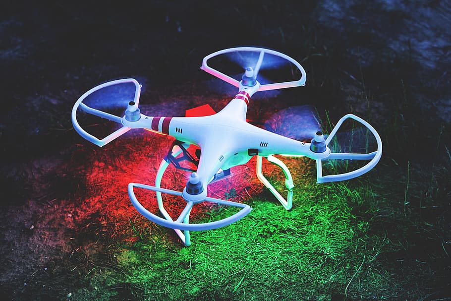night drone, technology, drone, tech, plant, day, nature, grass, transportation, outdoors