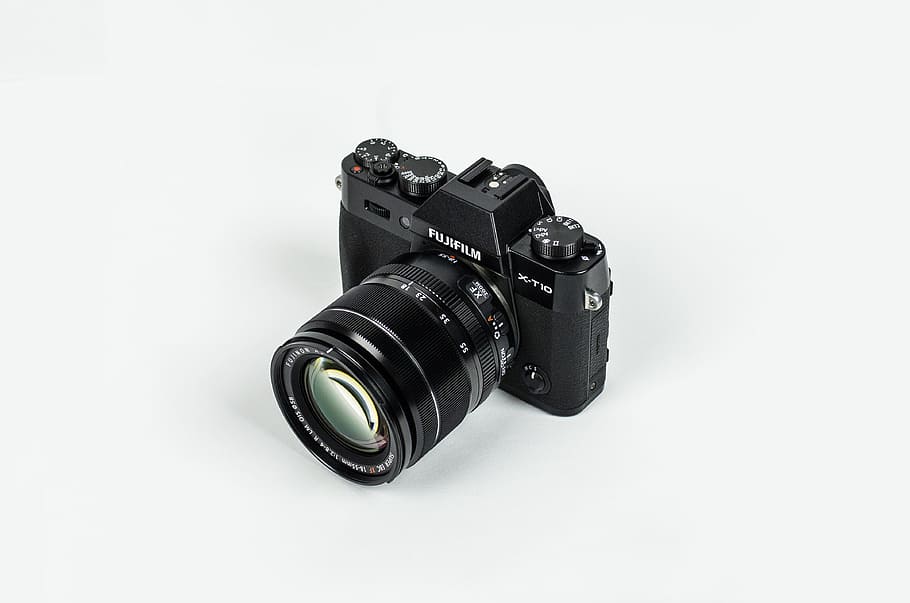 Fujifilm, lente, preto, câmera, fotografia, retrato, temas de fotografia, câmera - equipamento fotográfico, lente - instrumento óptico, equipamento fotográfico