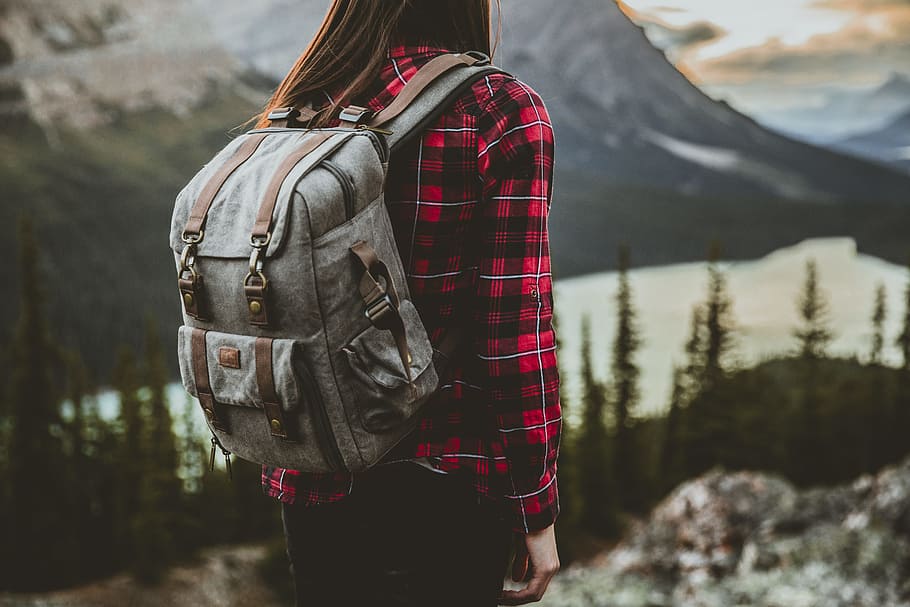 girl, brunette, backpack, backpacking, traveler, travelling, travel, explorer, exploring, explore