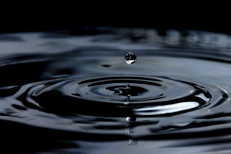 drops, water, wet, liquid, dripping, spray, background, ripple, flow, close