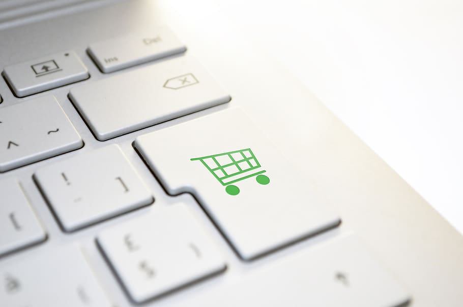 buy, shopping cart, keyboard, online, shop, sale, business, internet, web, e business