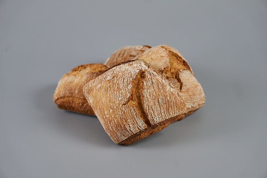 bread, baked, rustic, rustique, studio shot, food and drink, indoors, food, single object, close-up