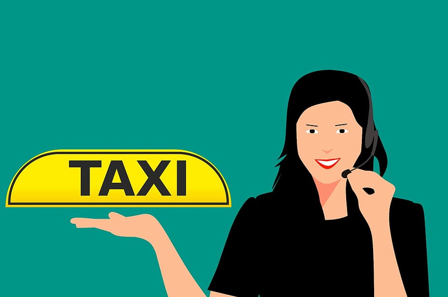 taxi, transportation, uber, ride, customer, support, call, service, agent, girl
