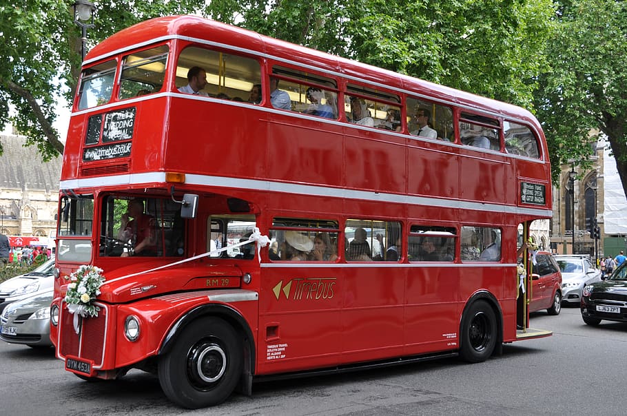 london, bus, red, england, city, traffic, british, milestone, street, tourism
