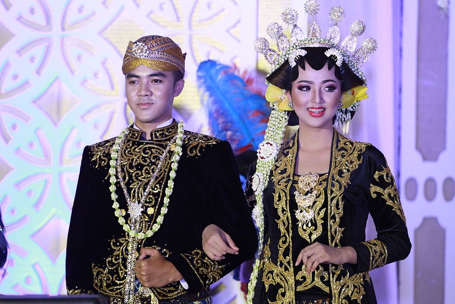java wedding traditional asia ethnic indonesia  
