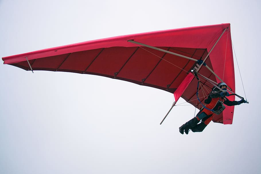 hang, glider, competitions, fly, dom, hangglider, man, open, sport, wind