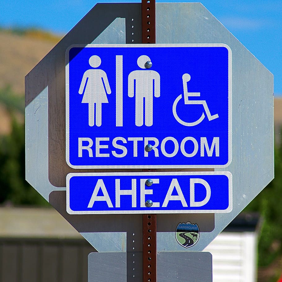 sinal de banheiro, banheiro, sinal, símbolo, símbolos, mulher, fêmea, homem, masculino, ícone