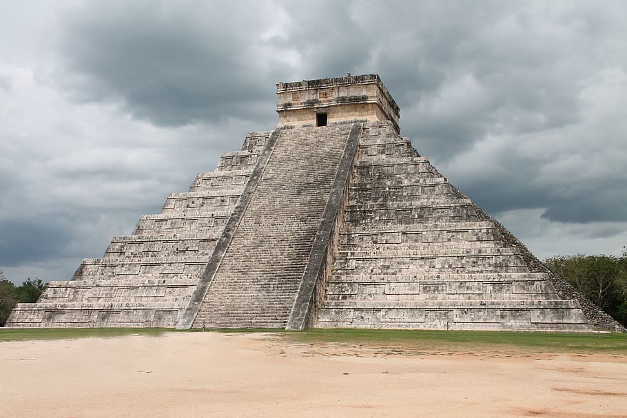 chichén-itza, mexico, pyramid, maya, architecture, culture, archaeology, yucatan, monument, ancient