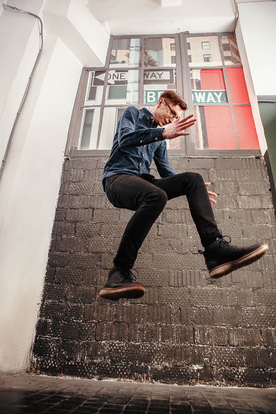 jump, jumping, guy, man, happy, young, isolated, background, people, hipster