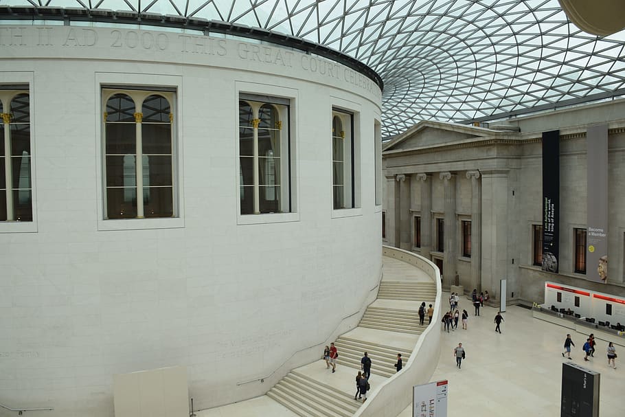 british, museum, london, bloomsbury, great britain, uk, building, collection, biggest, reading room