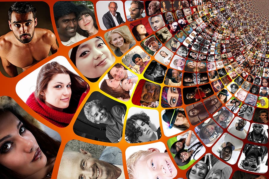 personal, network, social media, photo album, world, population, media, system, web, news