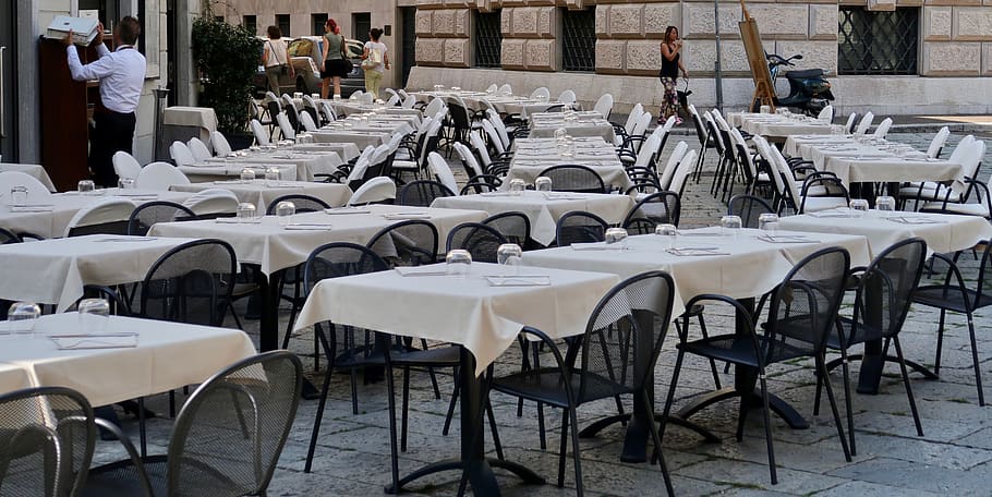 restaurant, italy, eat, italian, meal, cover, table, chair, dining tables, chairs
