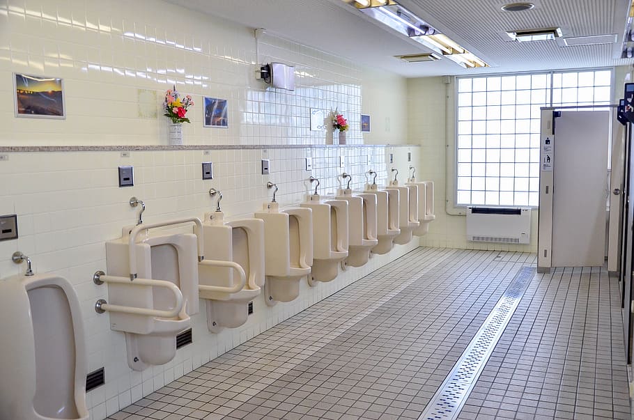 inodoro de japón, interior, público, baño, inodoro, japón, habitación, diseño, higiene, blanco