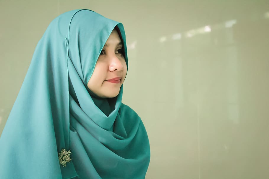 gorgeous, indonesian, hijab, women, islam, sunda, culture, staring, one person, traditional clothing