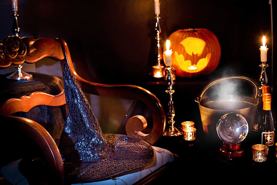 halloween, witches hat, witch hat, spooky, scary, creepy, witch, witchcraft, mysticism, atmosphere