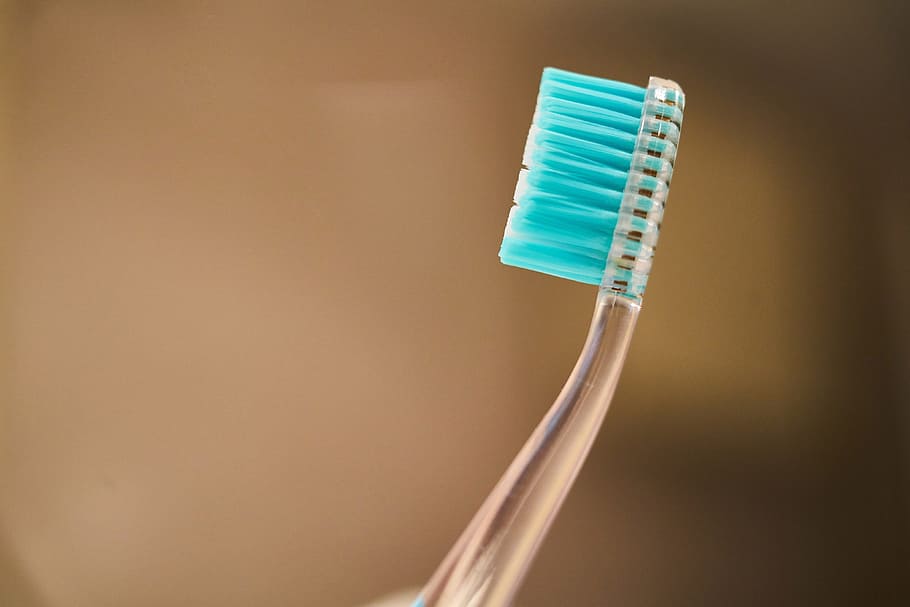 dentist toothbrush, various, dental, studio shot, indoors, close-up, copy space, colored background, single object, connection