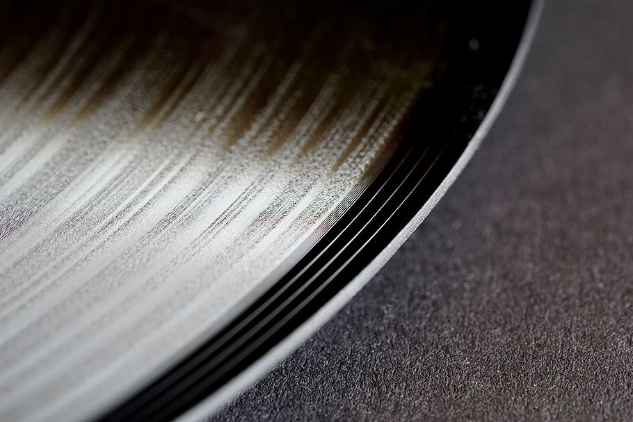vinyl, shiny, record, music, tinge, close-up, selective focus, arts culture and entertainment, indoors, retro styled