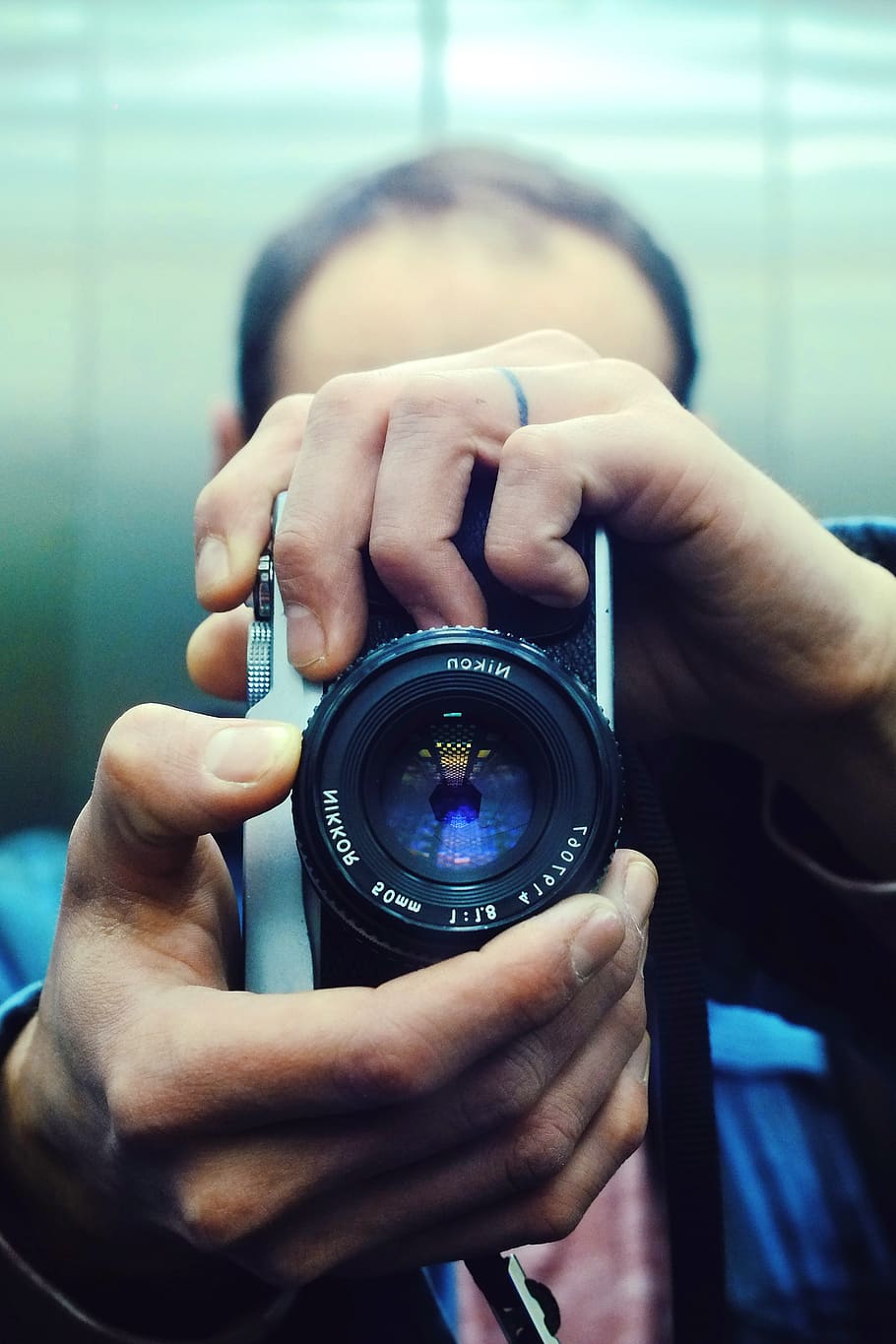 fotógrafo, cámara, fotografía, lente, digital, sin espejo, equipo, profesional, zoom, persona