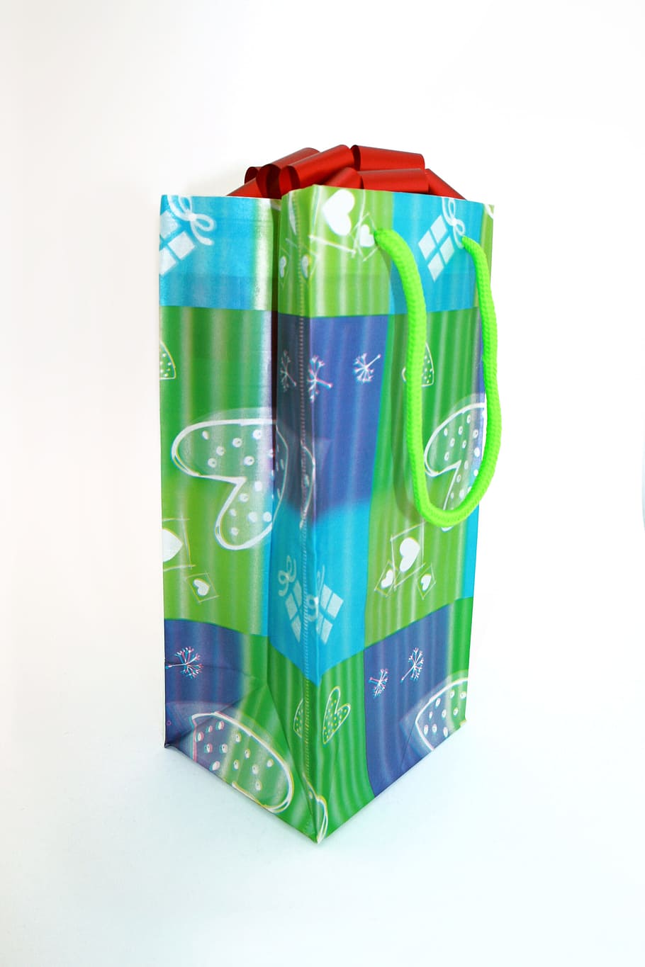 bag, present, gift, isolated, merchandise, new, nobody, package, packet, paper