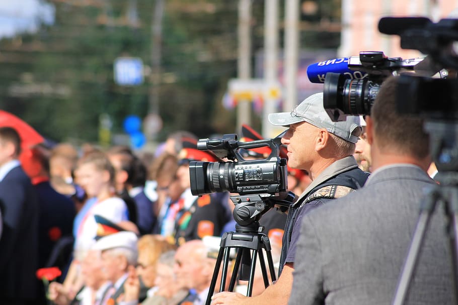 reporter, news, journalist, bryansk, tv, channel, city, day of the city, holiday, audience