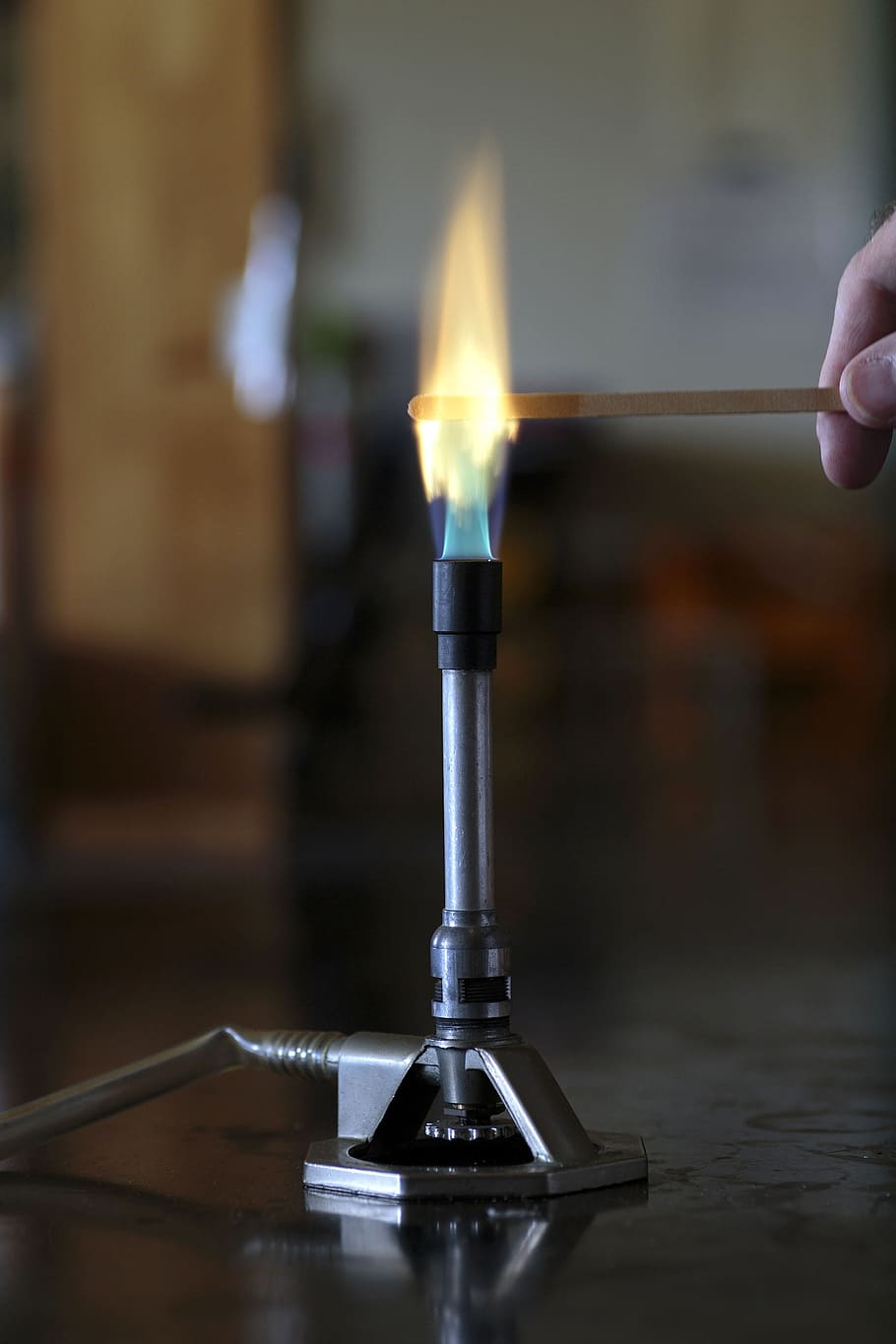 larutan barium, pembakaran, kayu, belat, bunsen burner flame, flame., kimia, flame, logam, garam