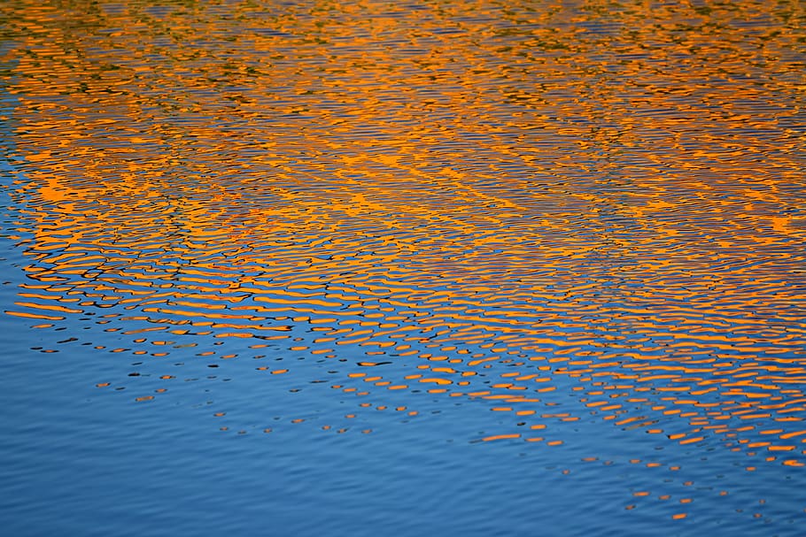 water, ripple, reflection, pond, surface, liquid, fluid, waves, texture, full frame