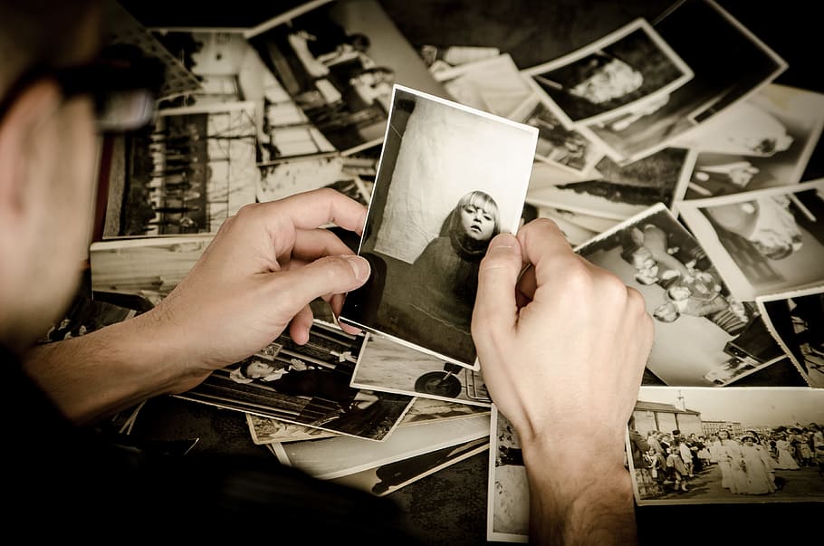 fotos, fotografias, antigas, vintage, pessoas, mãos, preto e branco, memórias, mão humana, parte do corpo humano