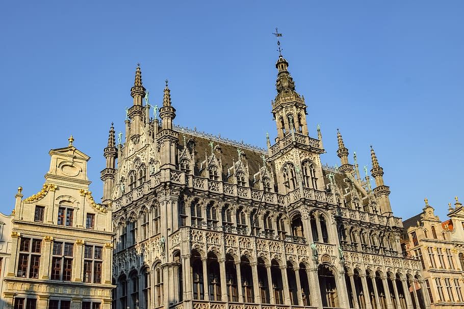 belgium, brussels, grand place, buildings, architecture, europe, city, belgian, travel, tourism