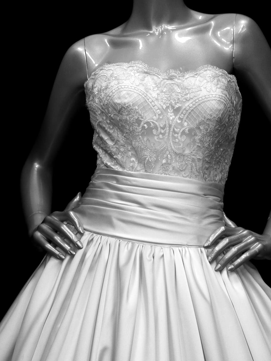 fashion, elegant, dress, wedding, bride, style, gown, lace, tulle, bridal