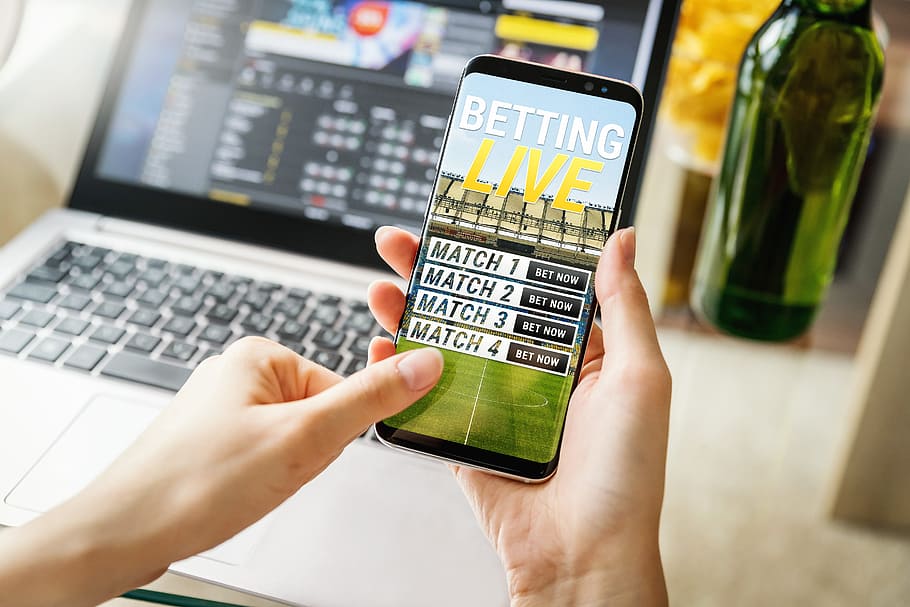 close-up view, young, woman, betting, mobile, phone., wireless technology, technology, communication, computer