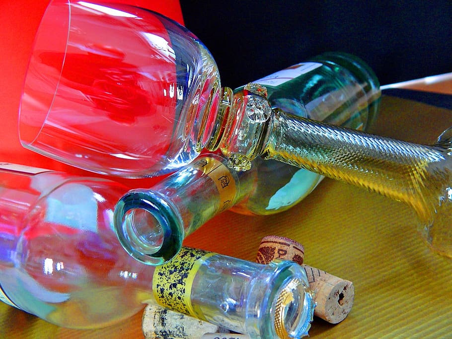 vidro, fundo, garrafa, decoração, padrões de vidro, copo de vidro, transparente, estrutura de cristal, recipiente, dentro de casa