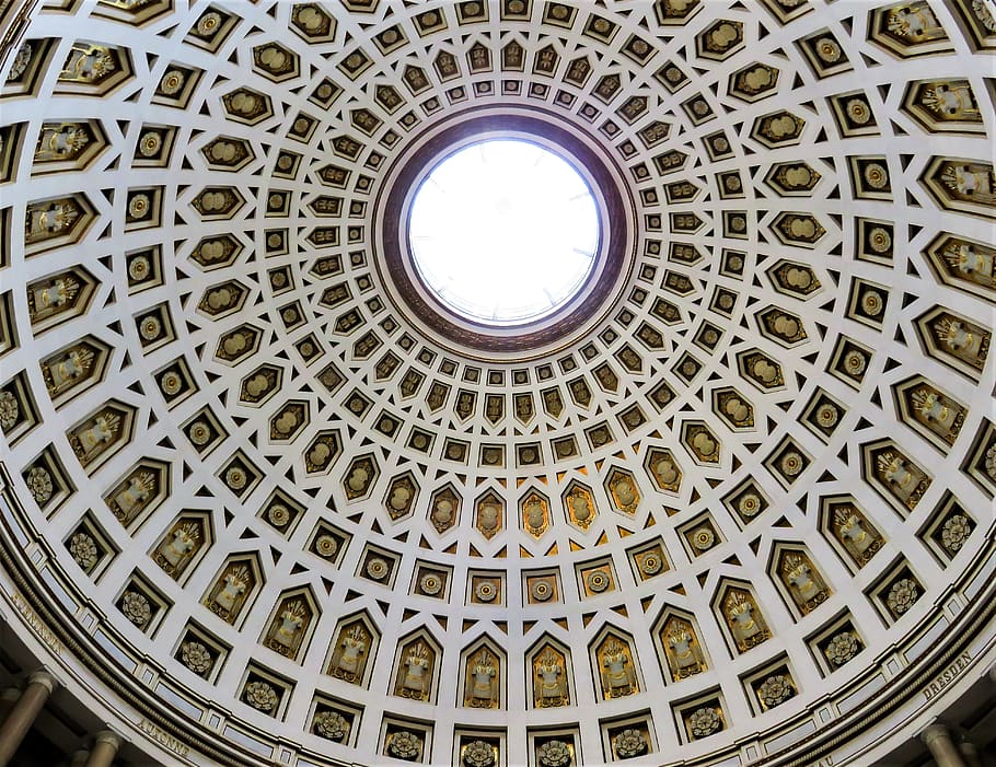 befreiungshalle, kelheim, bavaria, germany, architecture, building, memorial, of king ludwig l built, dome, dome light