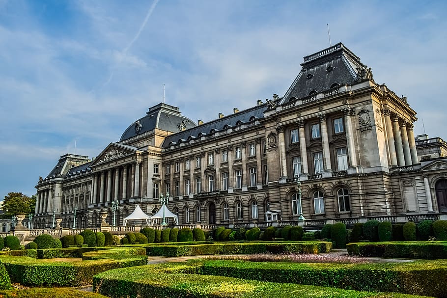 palacio real de bruselas, arquitectura, edificios, palacio, belga, ciudad, turismo, historia, bruselas, viaje