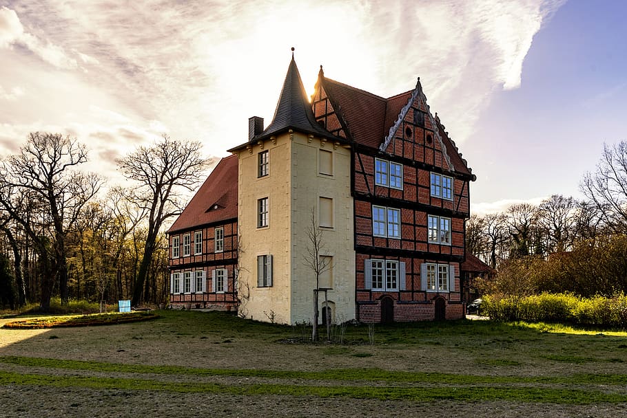 Alemania, Sajonia-Anhalt, históricamente, lugares de interés, arquitectura, edificio, mapa de Alemania, castillo, romántico, hito