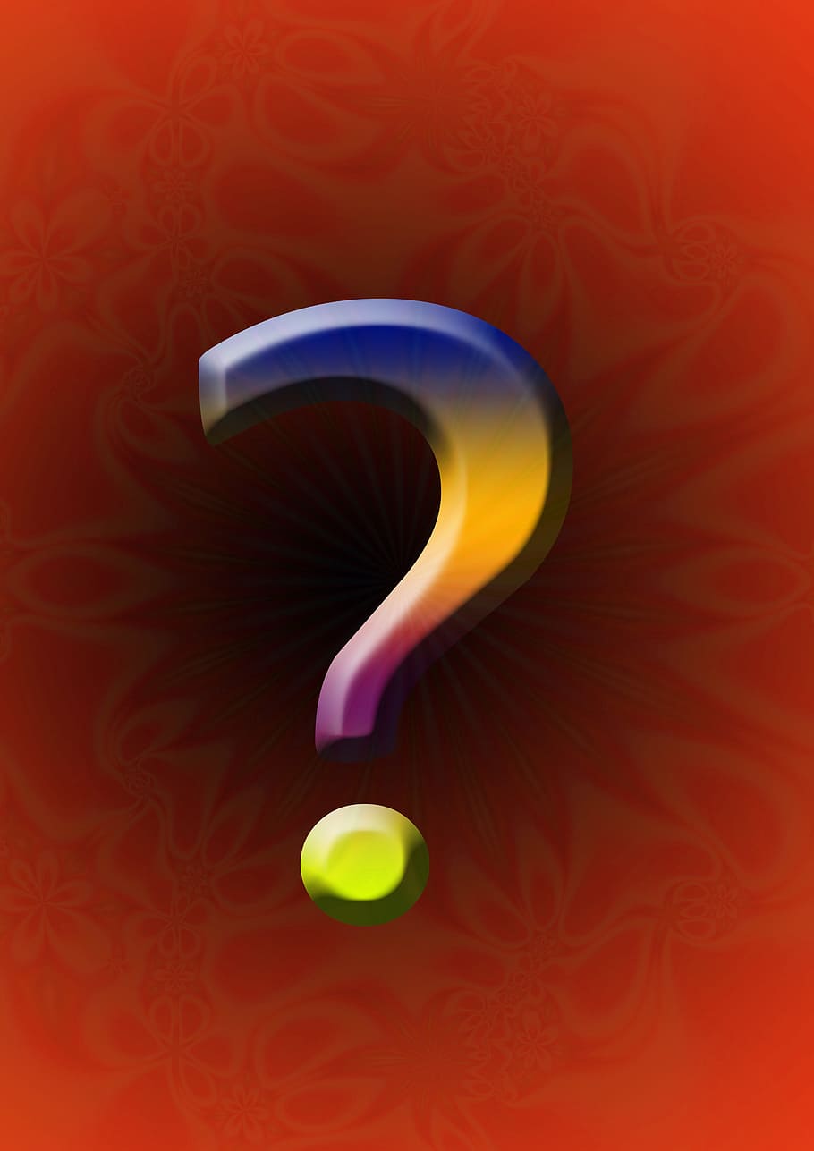 colourful question mark, question mark, questions, faq, query, mystery, enigma, puzzle, answers, problem