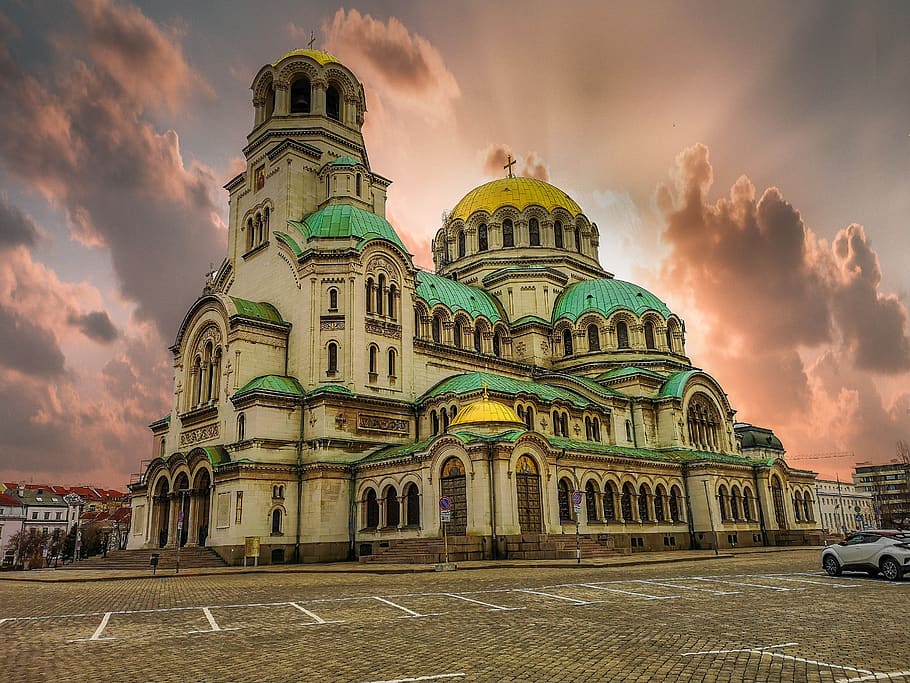 sofia, bulgaria, architecture, cathedral, religion, monument, church, orthodox, building exterior, sky