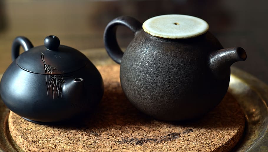 tee, chinês, cerimônia do chá, quente, bebida, pote, relaxamento, recuperação, paz, natureza