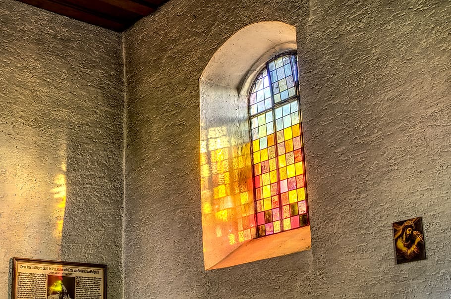 janela da igreja, colorido, igreja, vidro, janela de vidro, religião, janela, cor, fé, luz