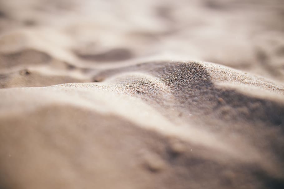 pantai, pasir, musim panas, fokus selektif, tekstil, latar belakang, tidak ada orang, bingkai penuh, close-up, tanah