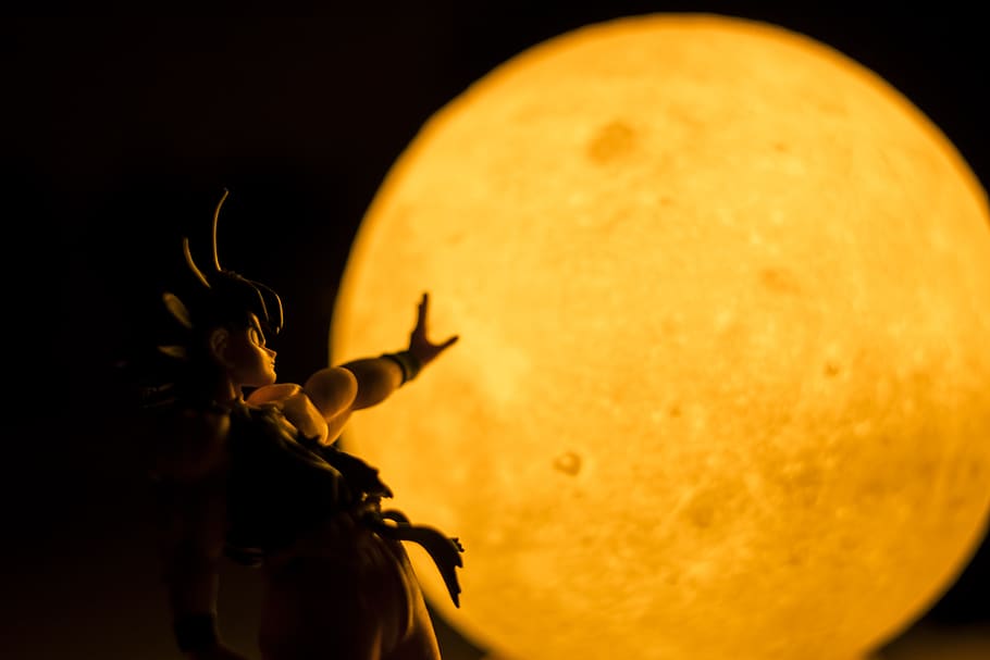 moon, moom, nature, dragon ball, night, close-up, space, astronomy, beauty in nature, sky
