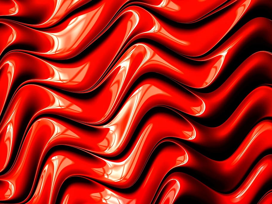 fractal, design, texture, background, mathematical, backgrounds, red, pattern, full frame, curve