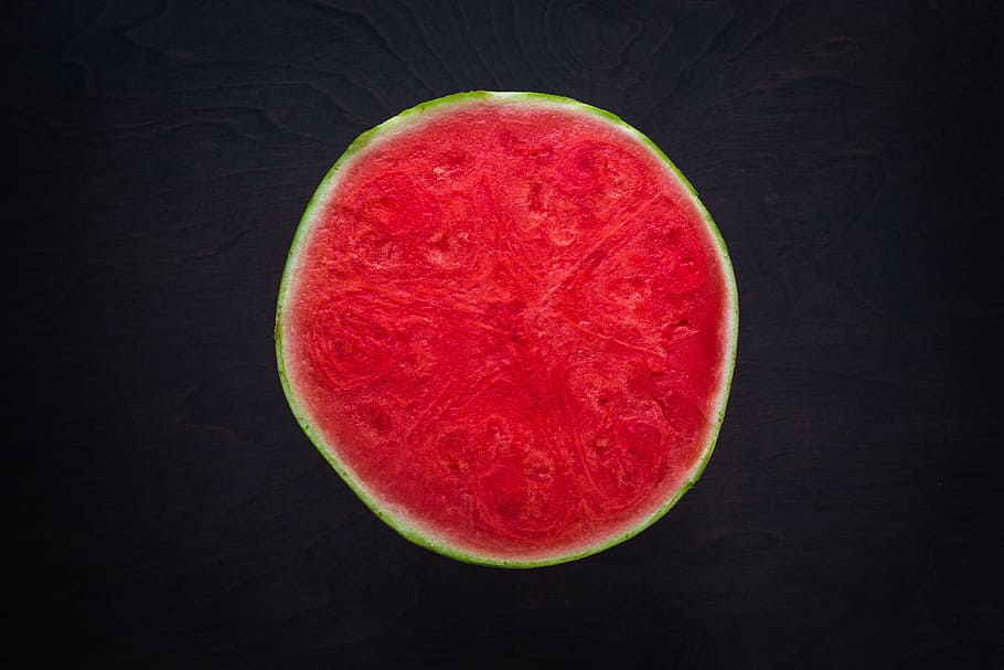 water melon, fruit, green, healthy, melon, minimal, minimalistic, red, simple, simplistic