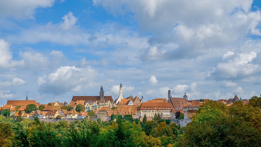 rothenburg ob der tauber, city, germany, buildings, beautiful, tourism, bavarian, culture, history, historical